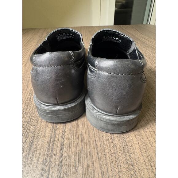 Kenneth Cole Black Leather Slip-on Men’s Dress Shoes Square Toe 8.5‎ - Picture 3 of 6